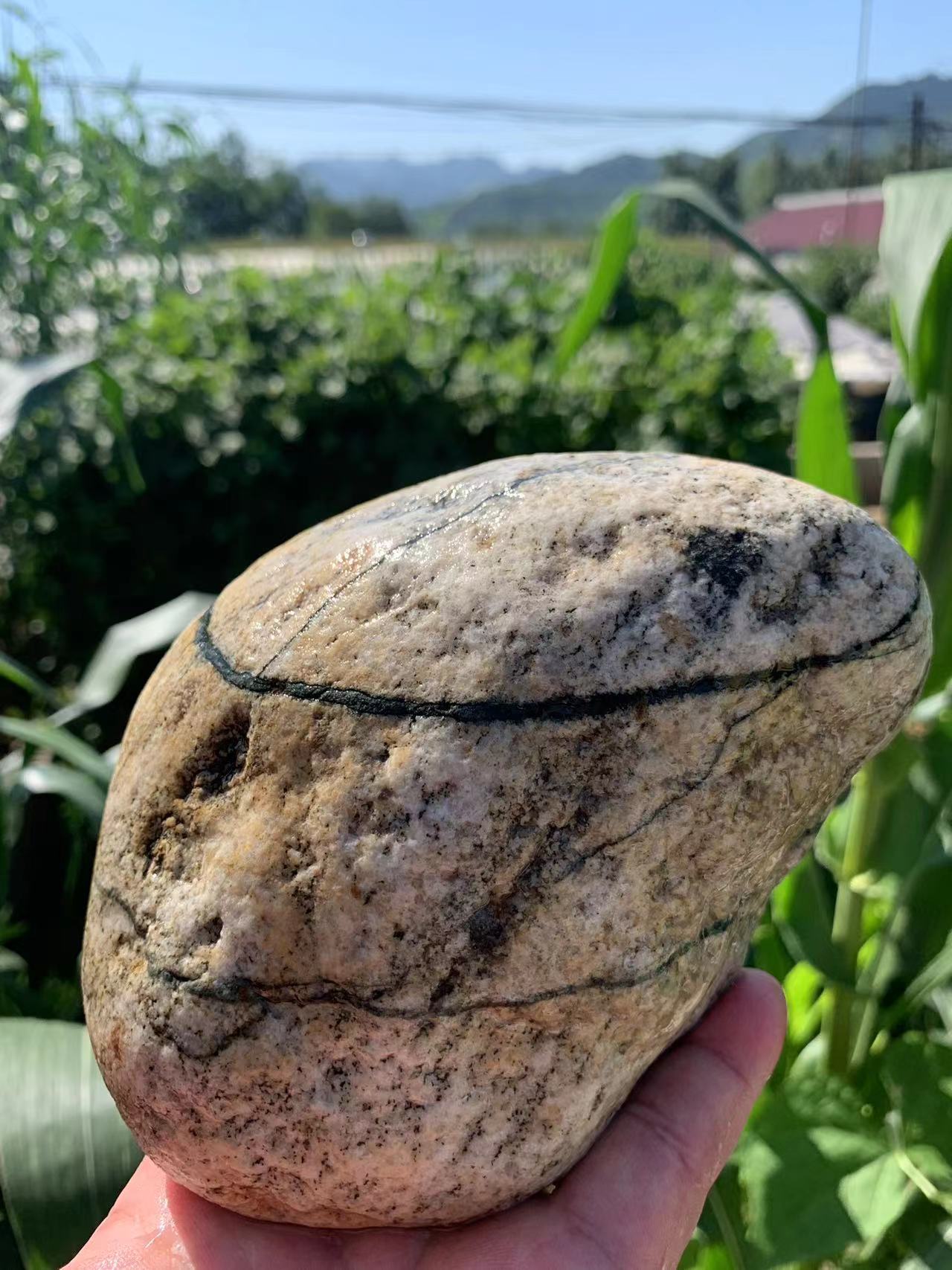 东东平安原石摆件