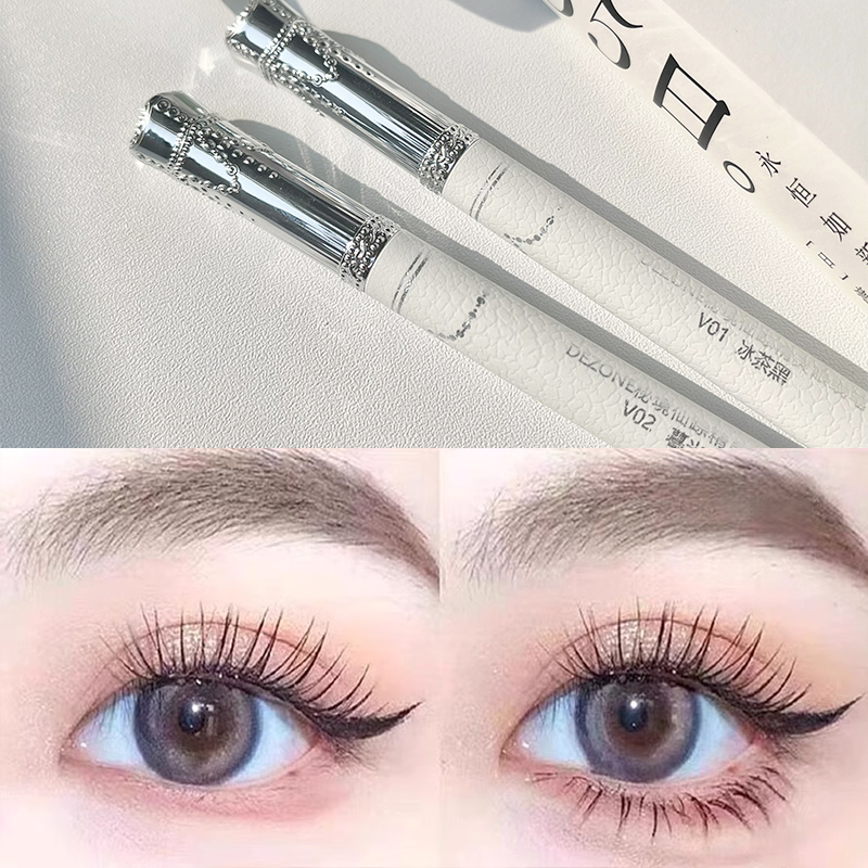 DEZONE黛庄仙女棒小羊皮针细精灵眼线液笔防水防汗抗晕染黑色棕色