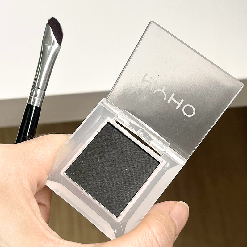 黑色眼线组合！哑光黑色眼影盘单色显色持久港妆万圣节妆舞台妆