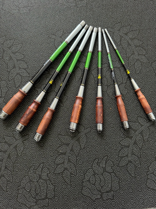 超短小物竿溪流竿袖珍竿实木手把马口鲫鱼麦穗手感很棒46t高碳