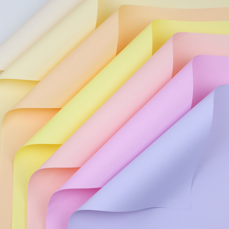 新款防水汐月艺术纸鲜花花束包花纸防水纸加厚绵纸花店用品材料