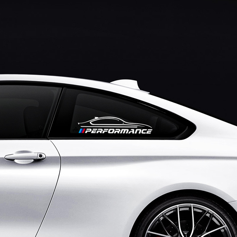 汽车贴纸宝马 后三角窗贴纸 1系3系2系全新5系 x1 X3 x5 x4 拉花