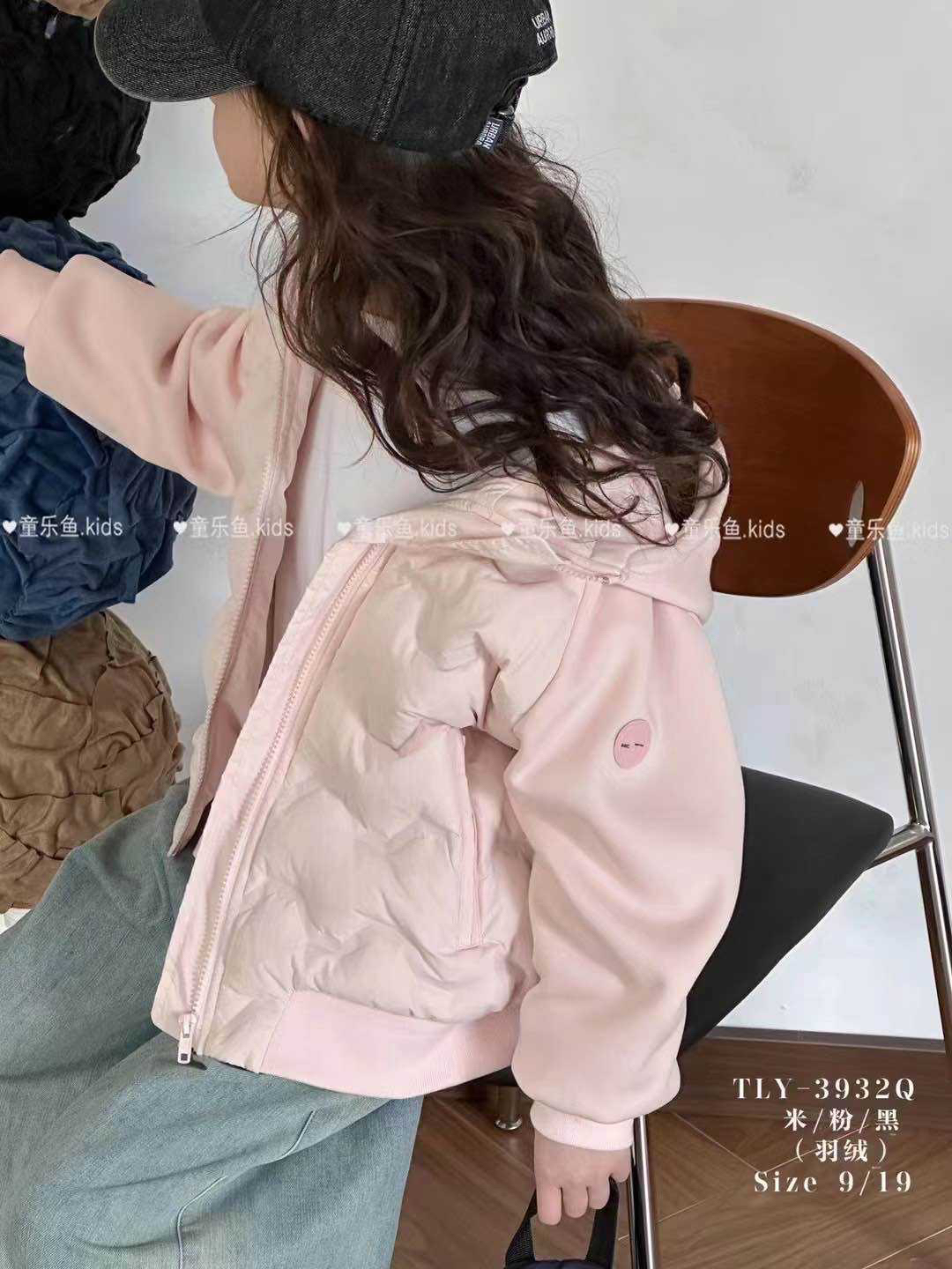 2024冬款休闲百搭连帽校服神器羽绒服