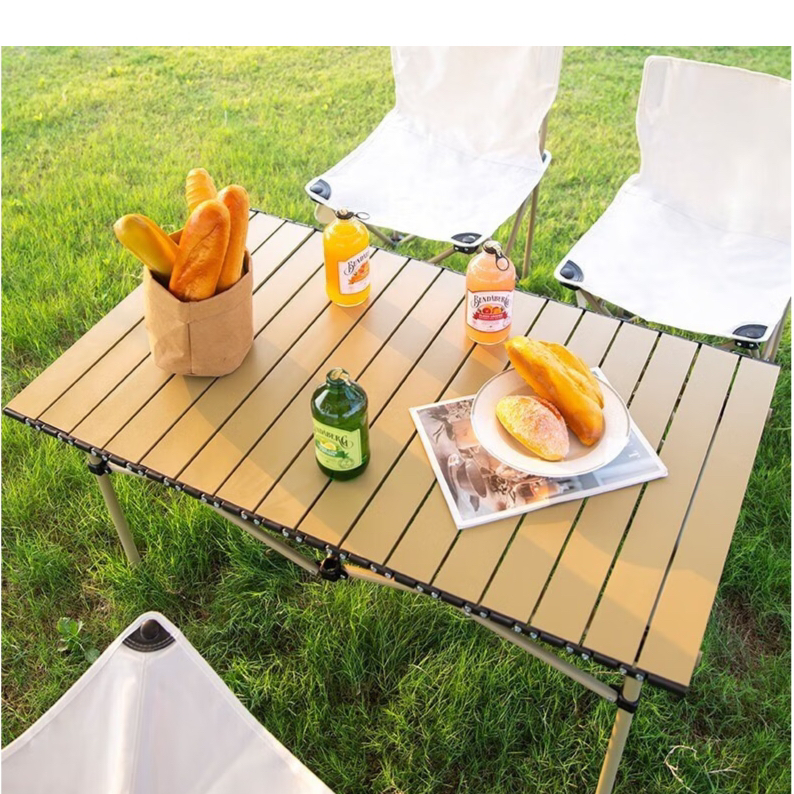 【单桌子】户外折叠桌子便携式全自动露营桌椅摆摊蛋卷桌野餐桌子