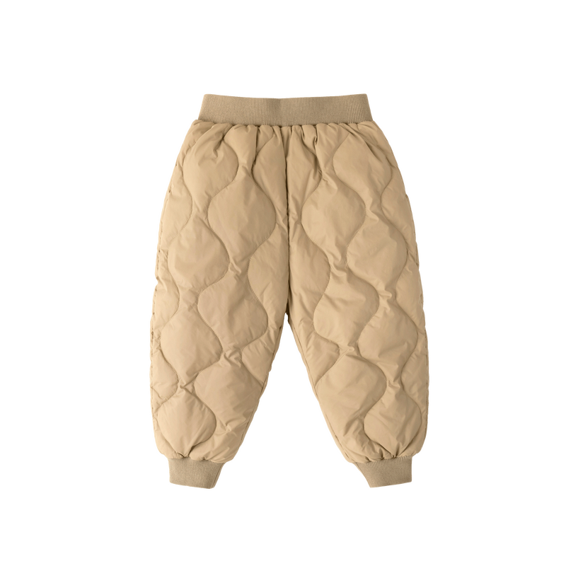 嘟嘟家儿童羽绒裤宝宝冬款厚裤子一条过冬下装男童三防棉裤