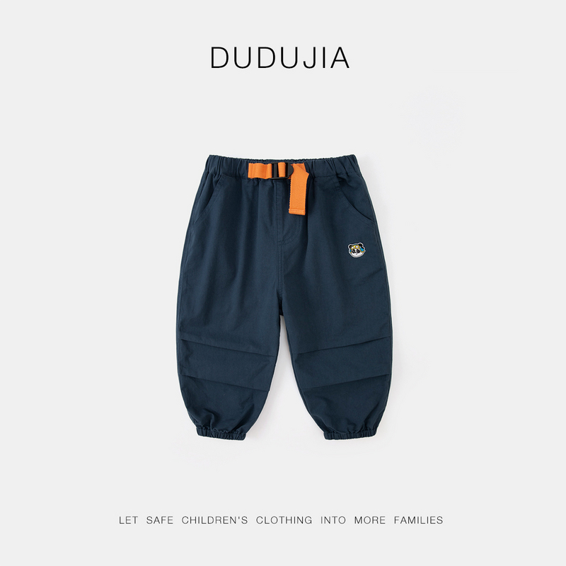 【现货】嘟嘟家儿童长裤秋季宝工装风裤子男童潮酷风宽松