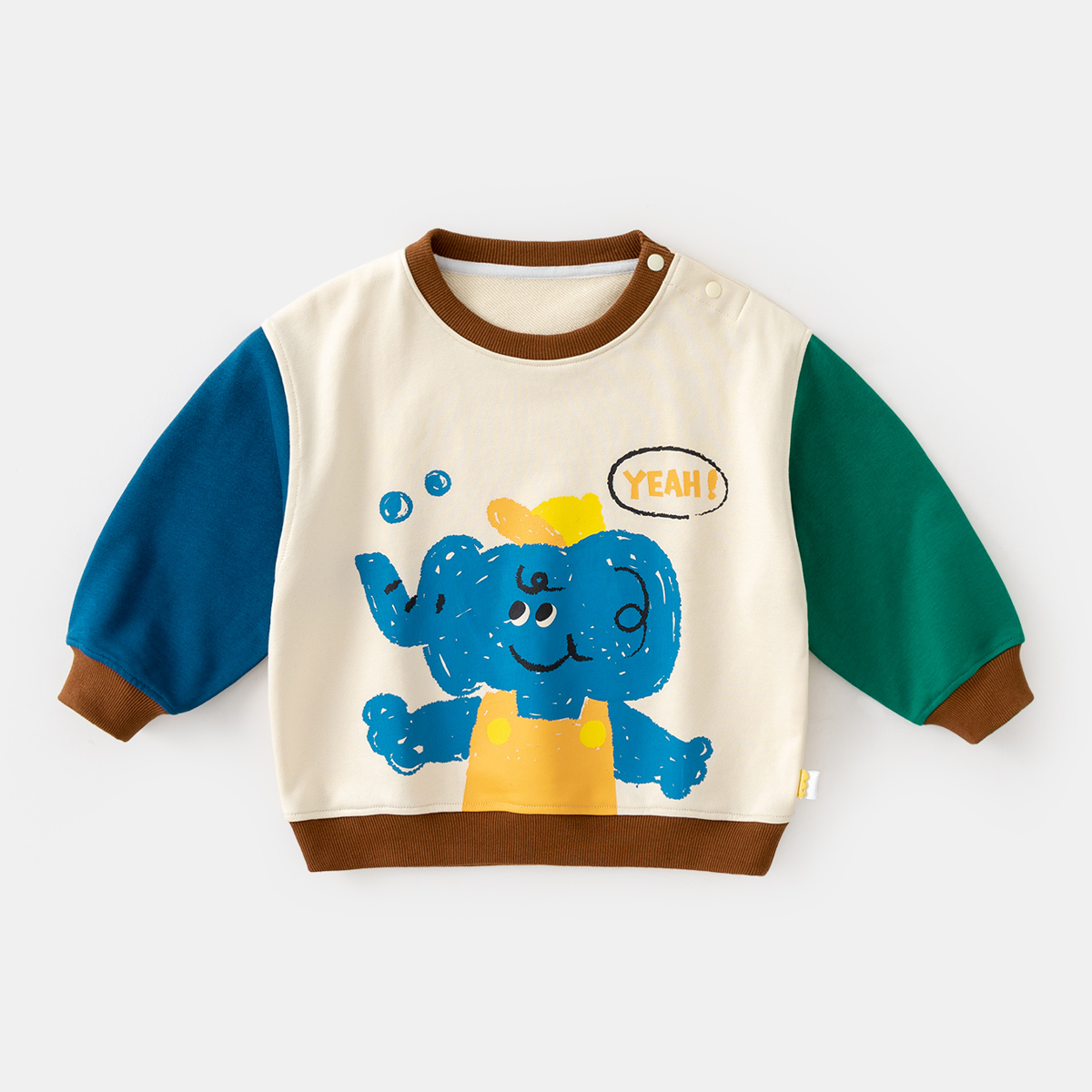 【现货】宝宝卡通卫衣春秋韩版儿童可爱印花上衣秋季BSG143CWY334