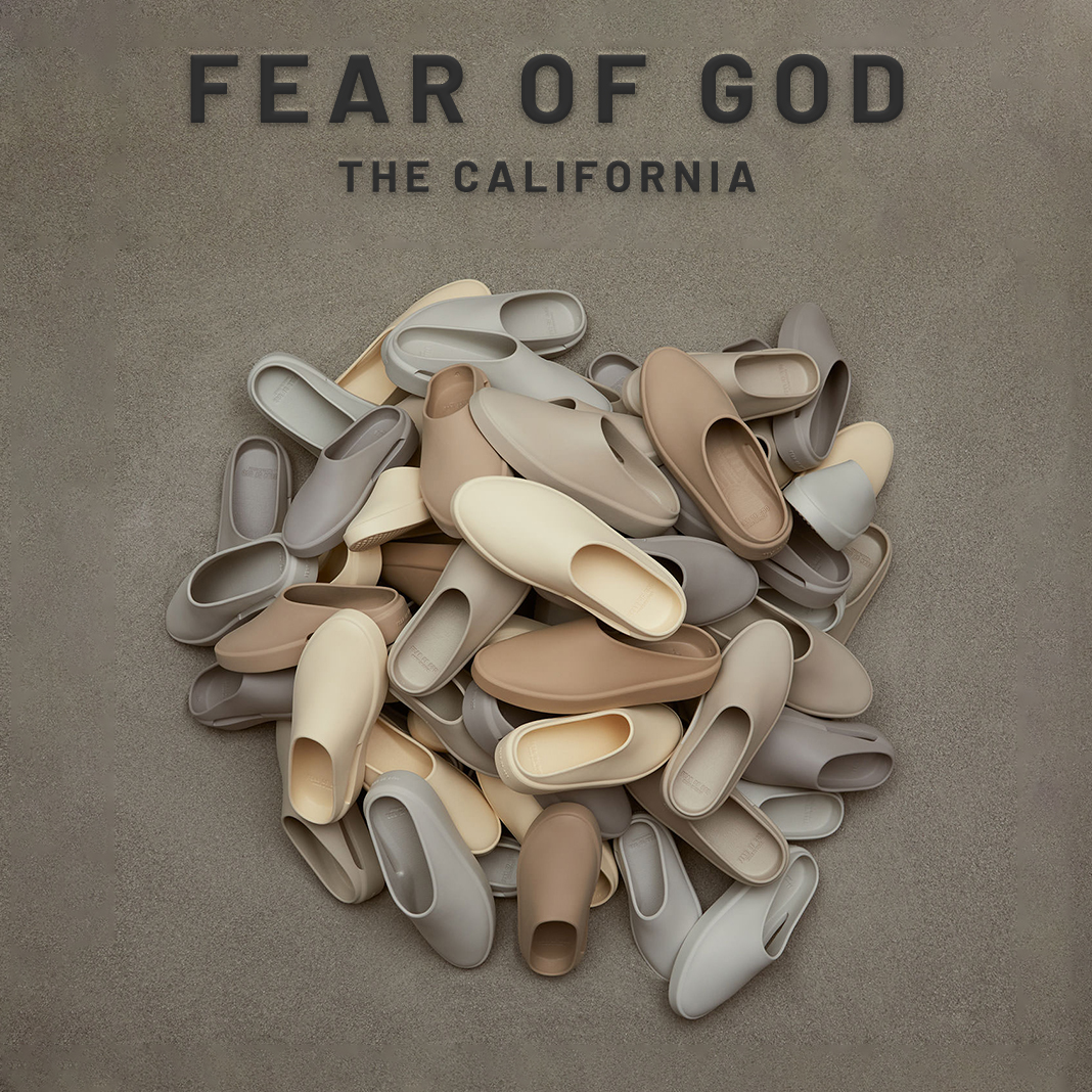 现货Fear Of God FOG一脚蹬拖鞋踩屎感男户外穿eva情侣厚底凉鞋女