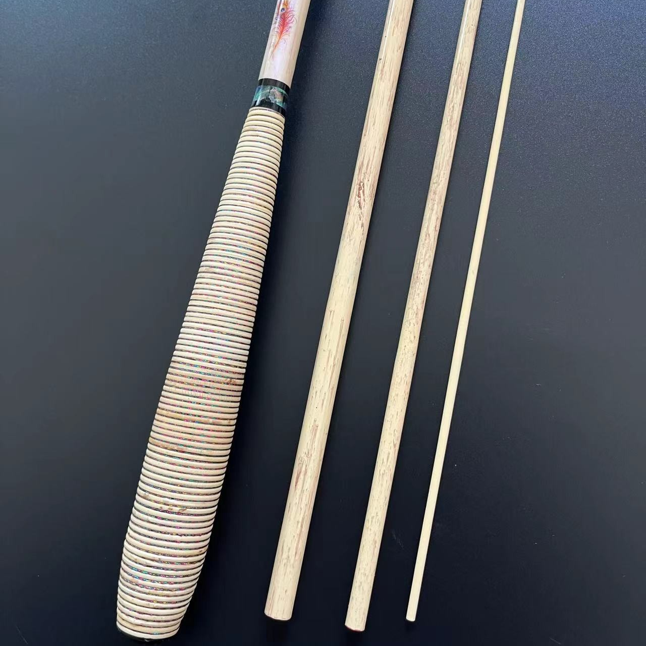 飞鱼客凤羽并继竿28先调超轻超细鲫鱼竿藤条手把拔节竿伸缩鲤鱼竿
