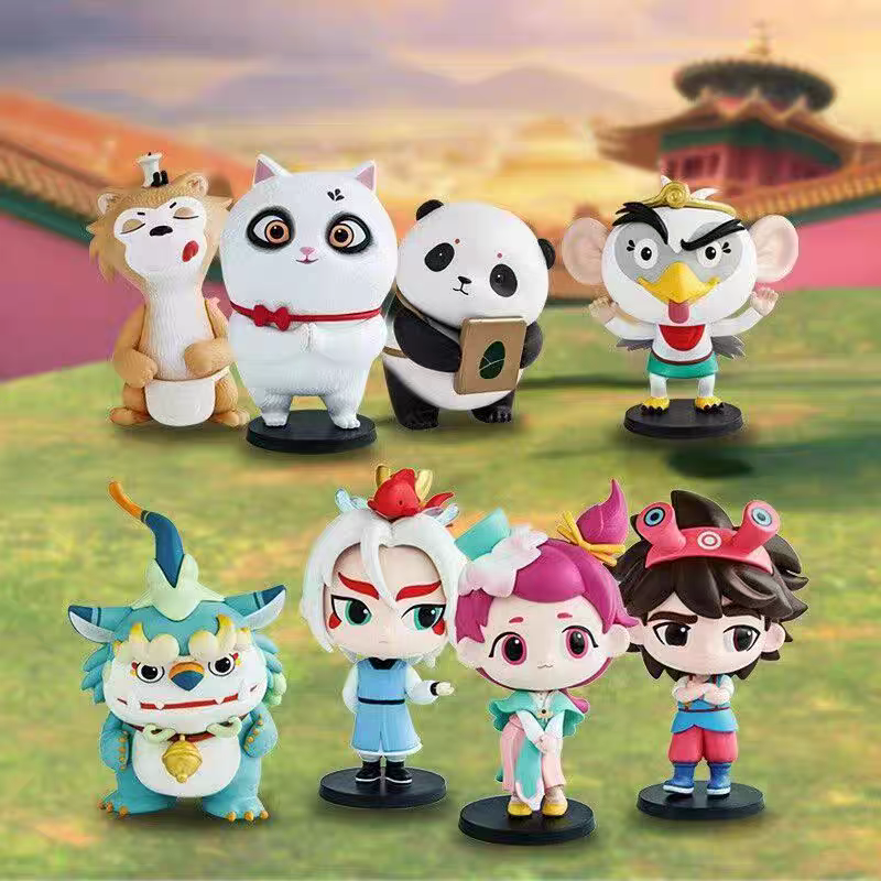 【现拆】洞光宝石系列之探秘天一城盲盒潮玩摆件