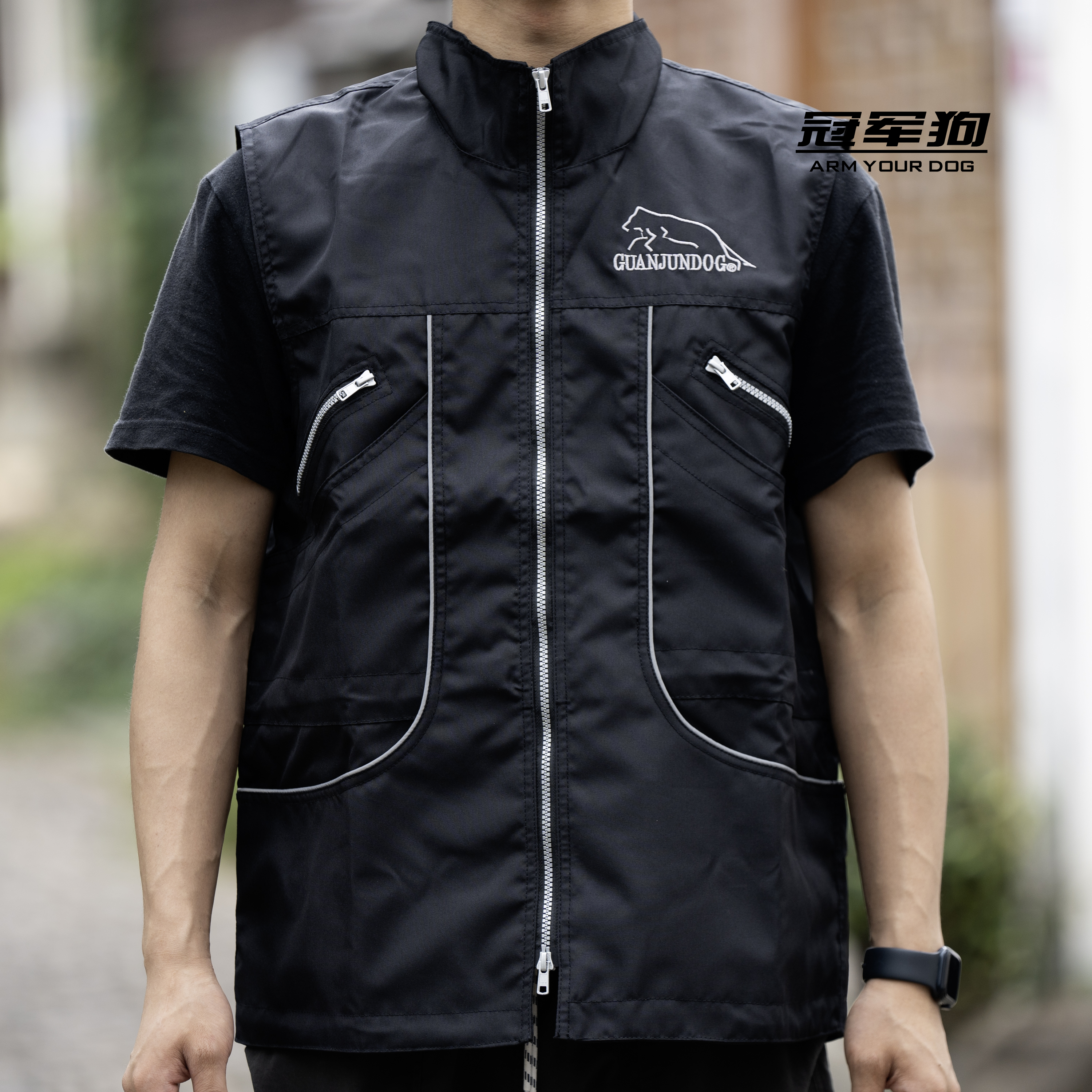 冠军版训犬马甲训狗服大口袋多口袋