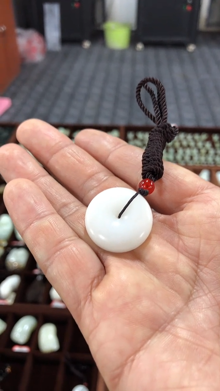 【闪购商品】和田玉（糖玉）挂件未镶嵌和田玉平安扣