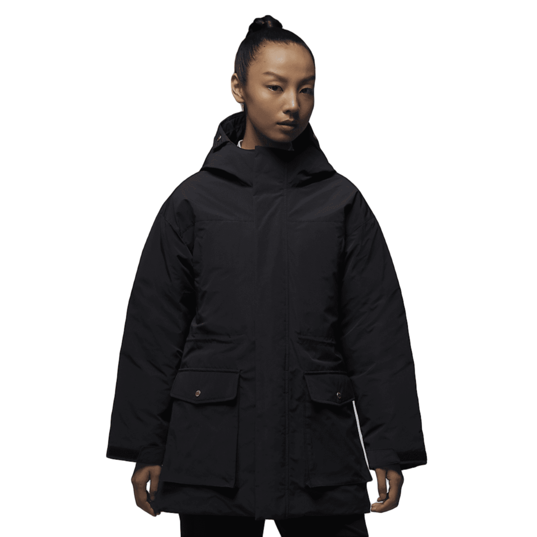 NIKE/耐克正品女款黑色时尚休闲保暖加厚防寒羽绒外套-FB5086-010