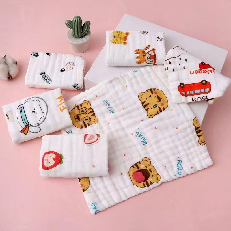 【直播间福利】百百棉小方巾一条