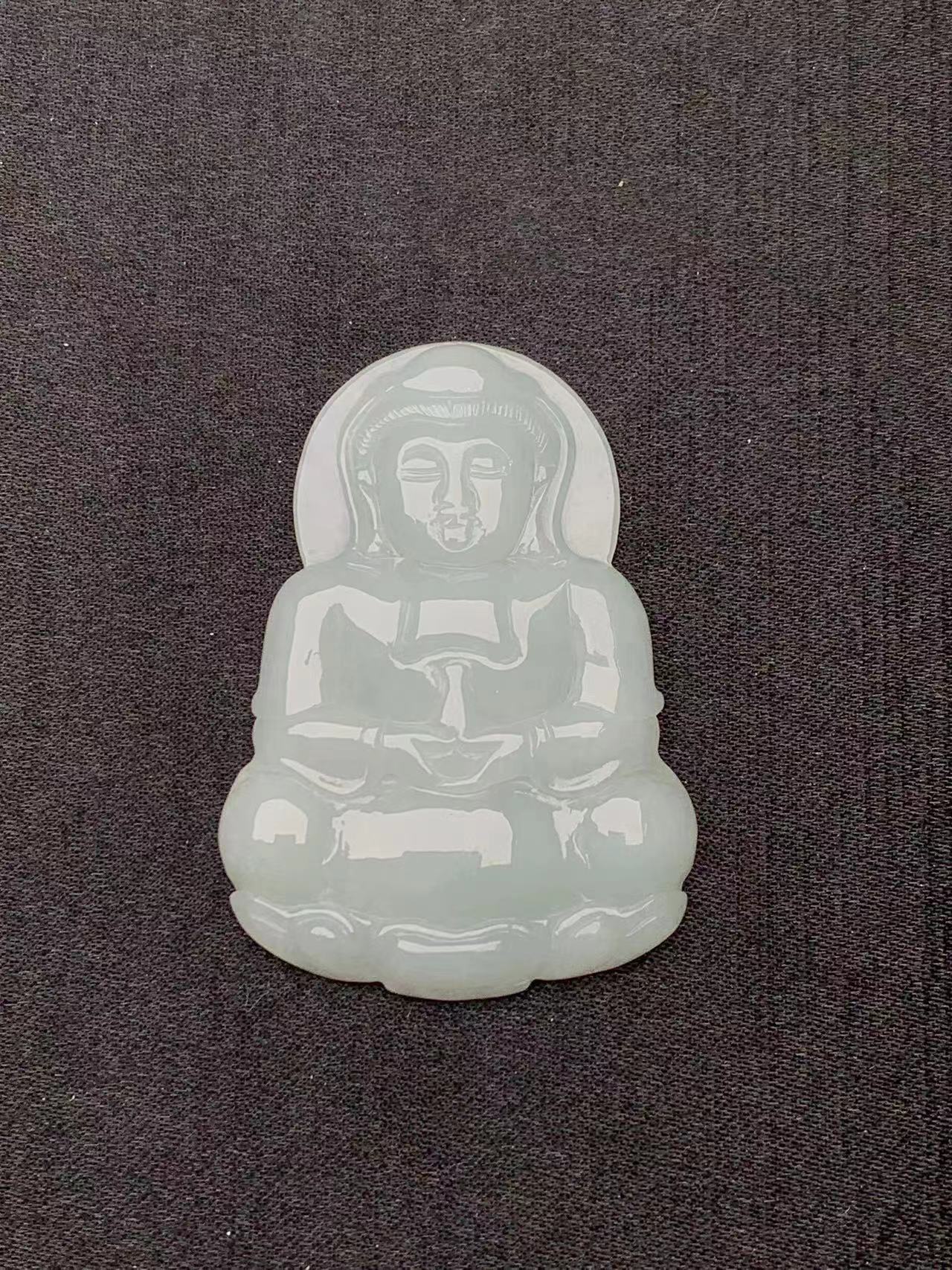 缅甸A货翡翠观音