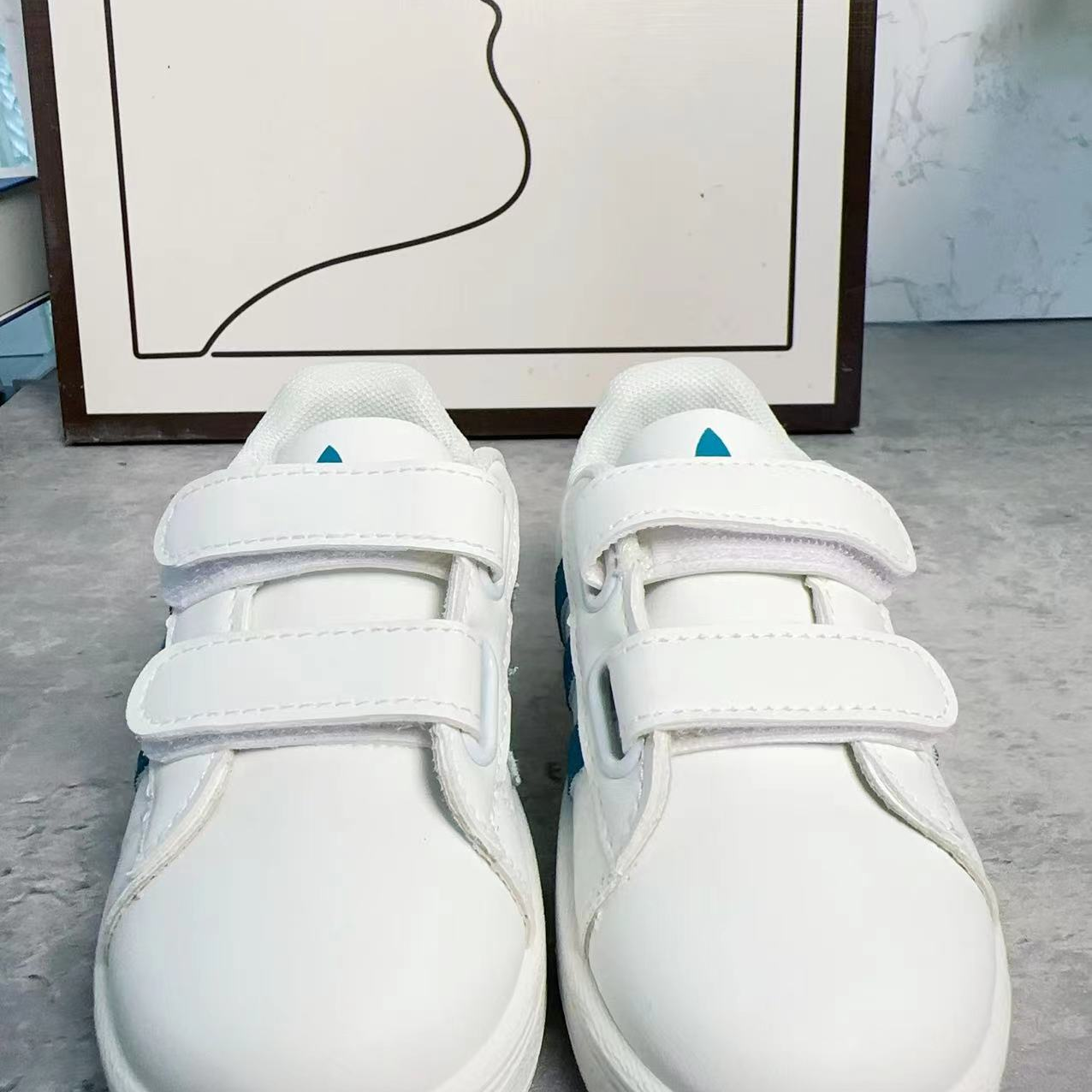 春秋新款男童女童百搭板鞋透气防滑软底儿童节皮面秋季时尚B621