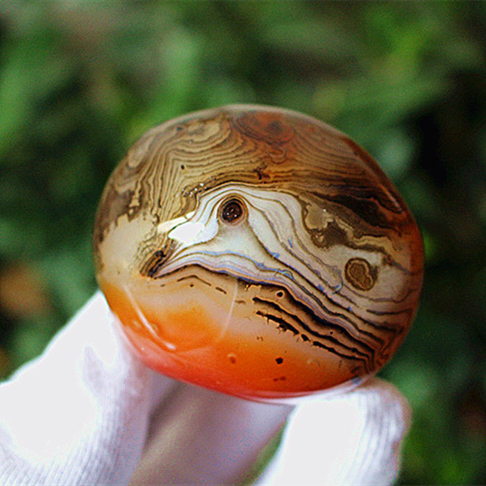 天然马达加斯加缠丝玛瑙原石吊坠鱼缸造景石玛瑙手把件多样性发货