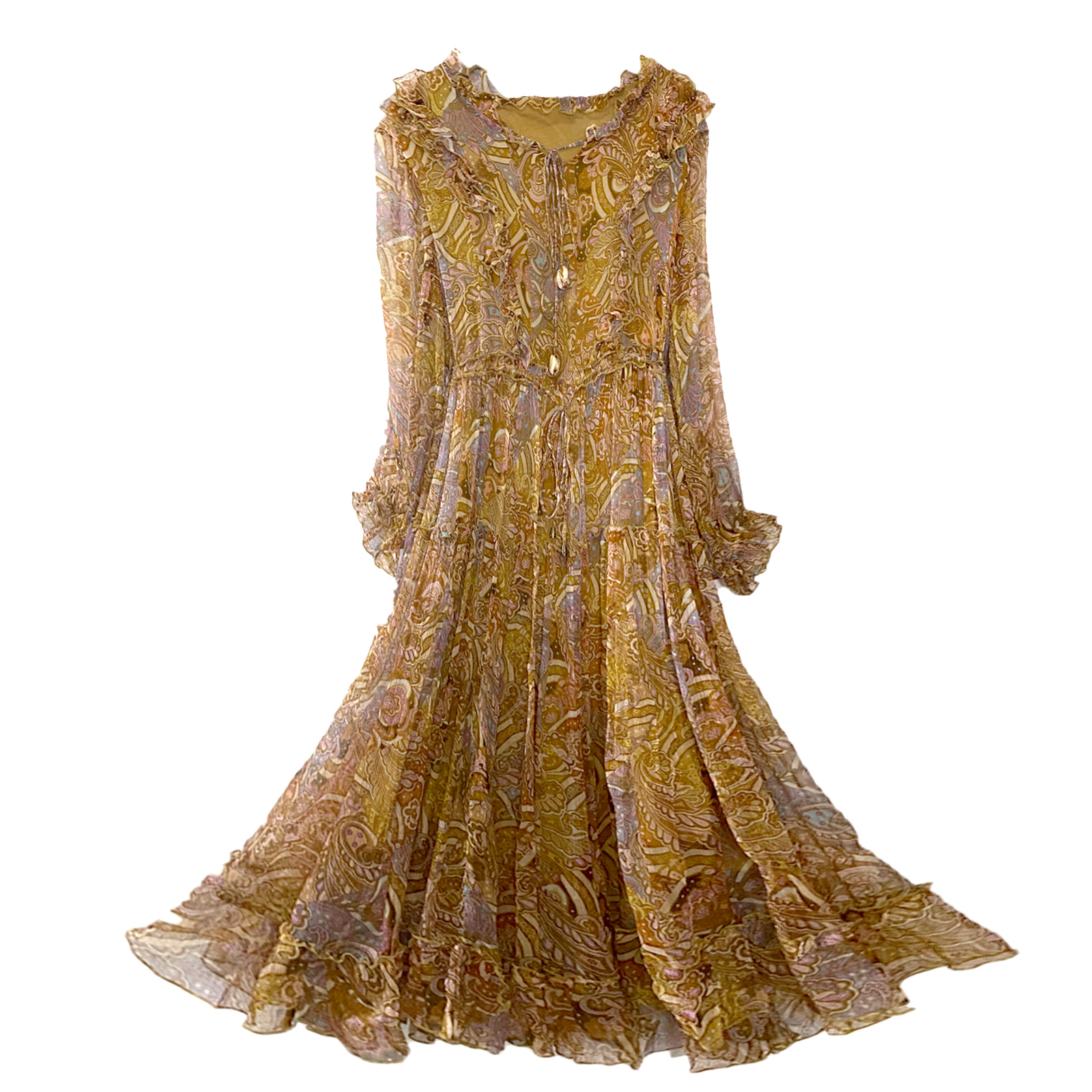 B127新款100%桑蚕丝女士连衣裙女百搭女装设计感连衣裙