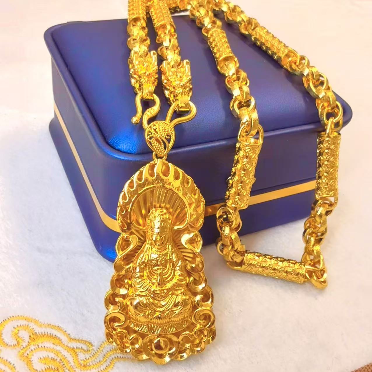 钨金吊坠 【新年福利】【灯笼项链观音吊坠】霸气高端档次 福利4