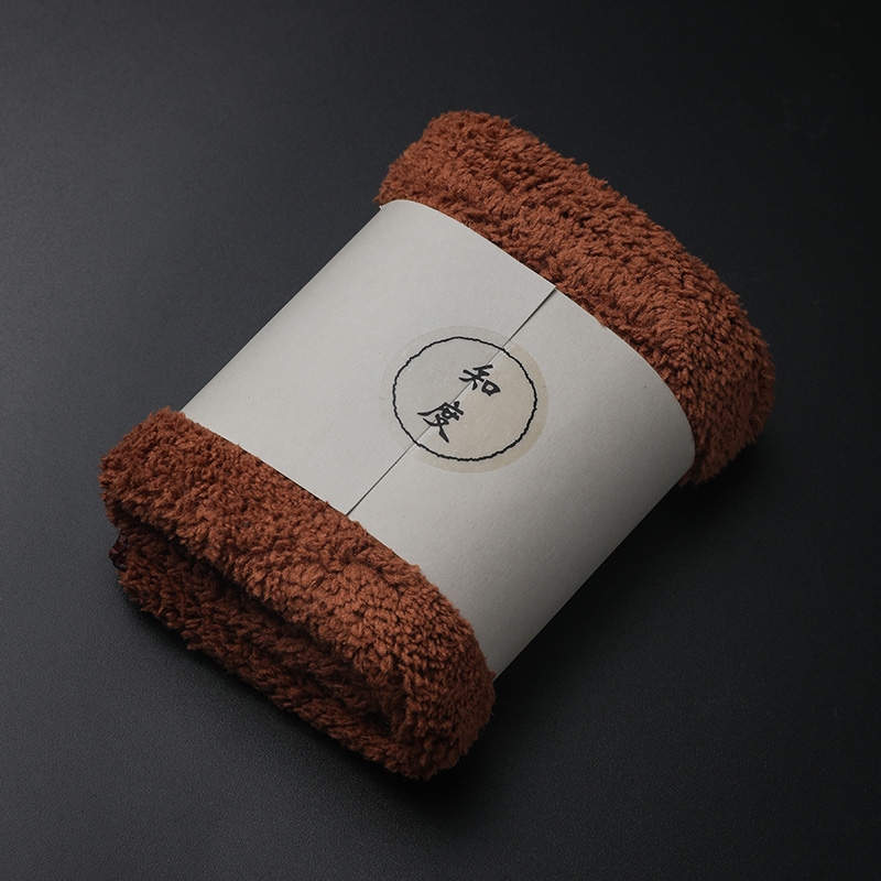 知度茶巾 强吸水茶巾加厚棉泡茶布 隔热杯垫加厚垫茶席毛巾桌布