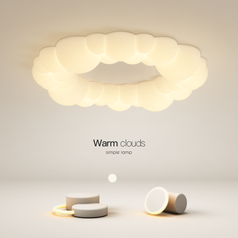 风卧室吸顶灯简约现代led客厅灯2025餐厅灯儿童房间灯具灯饰