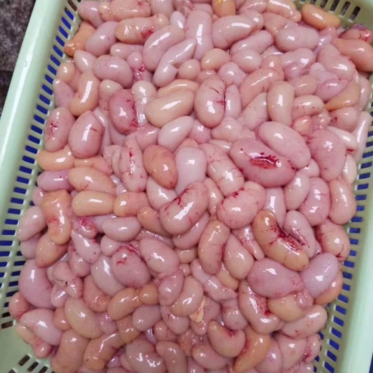 新鲜大号鸡腰子冷冻生鲜农家散养鸡卵子鸡睾丸公鸡蛋烧烤火锅商用