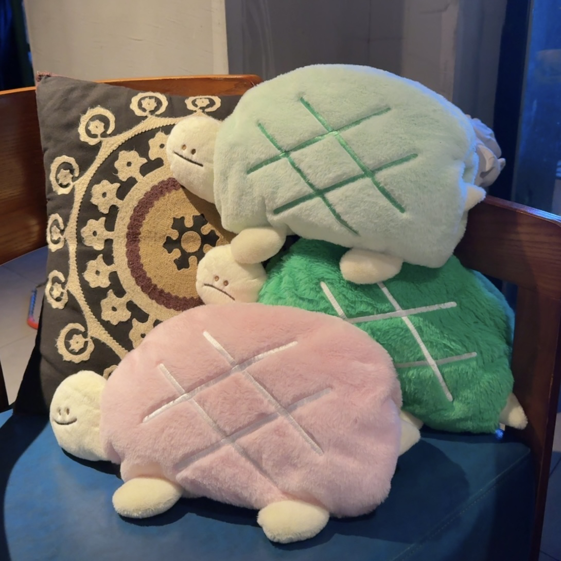 猫范 乌龟可爱海龟公仔表情卡通学生可拆洗插手暖手礼物