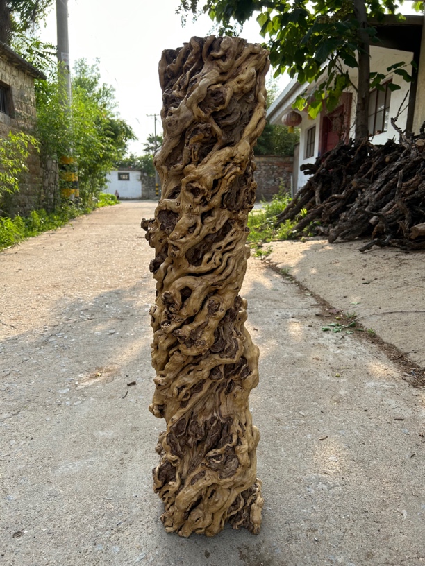 石榴木禅意摆件，花架，天然老木头无漆无蜡