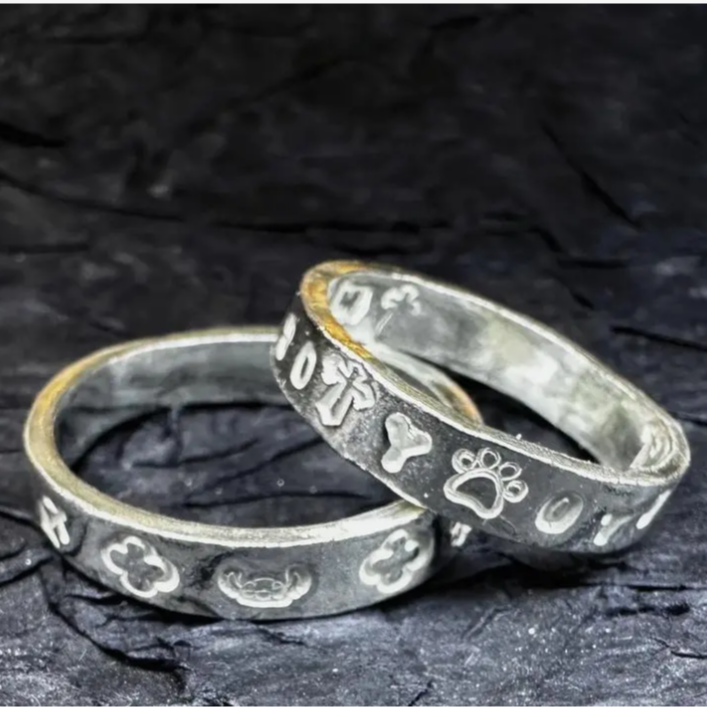 足银戒指 银戒指 工艺品 