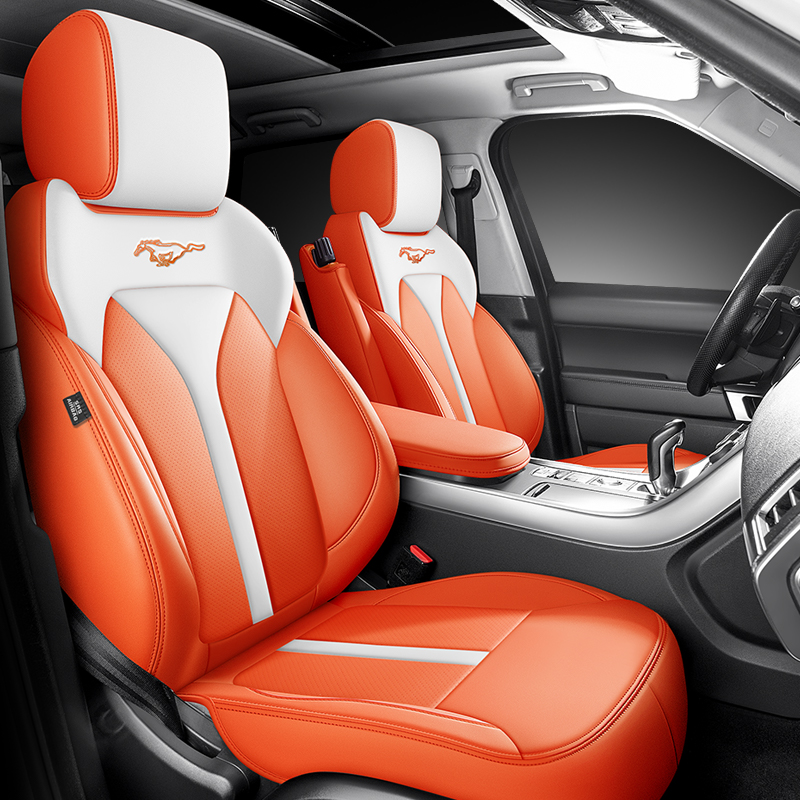 新款专车定制马到成功固定纹路高档360全包汽车坐垫座套四季通用