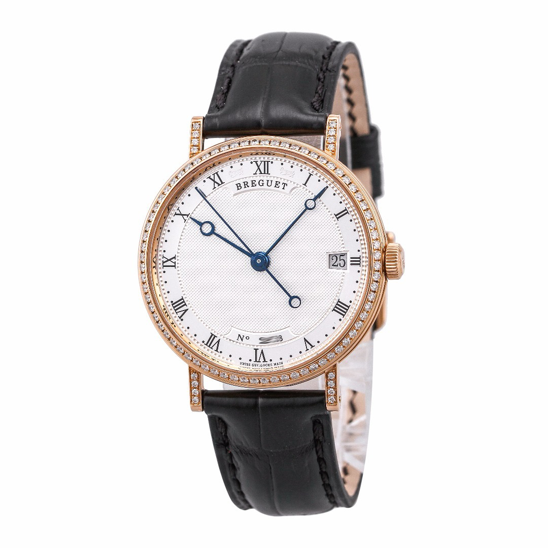 95新 BREGUET/宝玑 宝玑经典系列9068BR/12/976/DD00自动机械女表