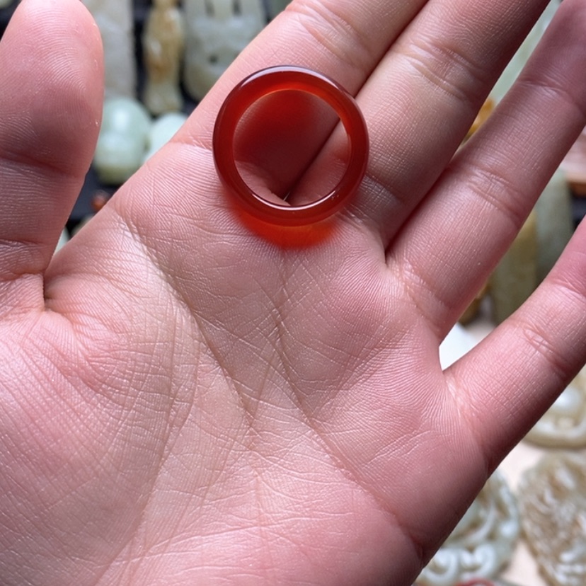 【闪购商品】玛瑙/玉髓戒指未镶嵌