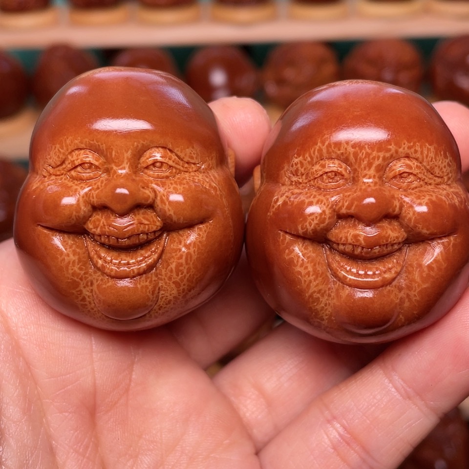 【闪购商品】笑佛4.0核雕