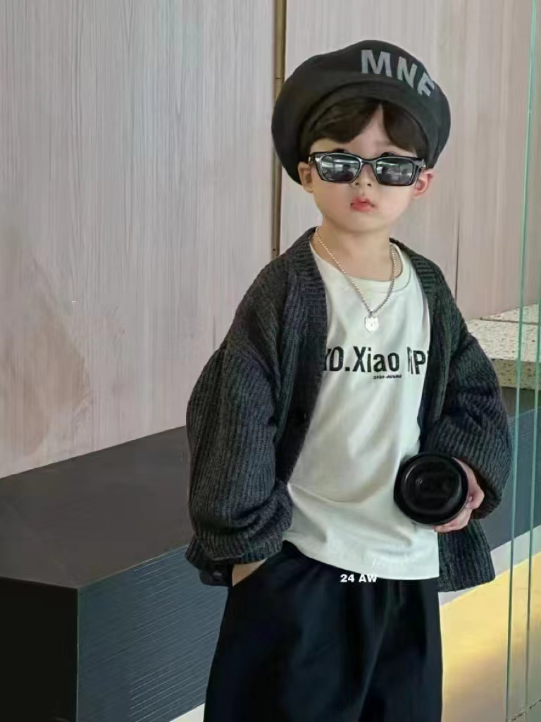 男童#红果果小童休闲三件3-8