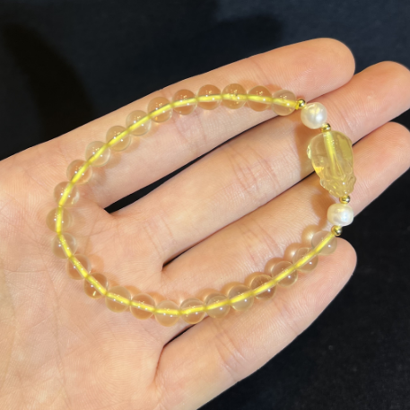 【符老板】s871-水晶貔貅手串