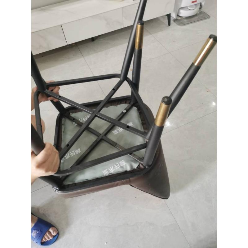 餐椅腿餐椅底座餐椅架子椅子架椅子底托椅子腿餐椅配件