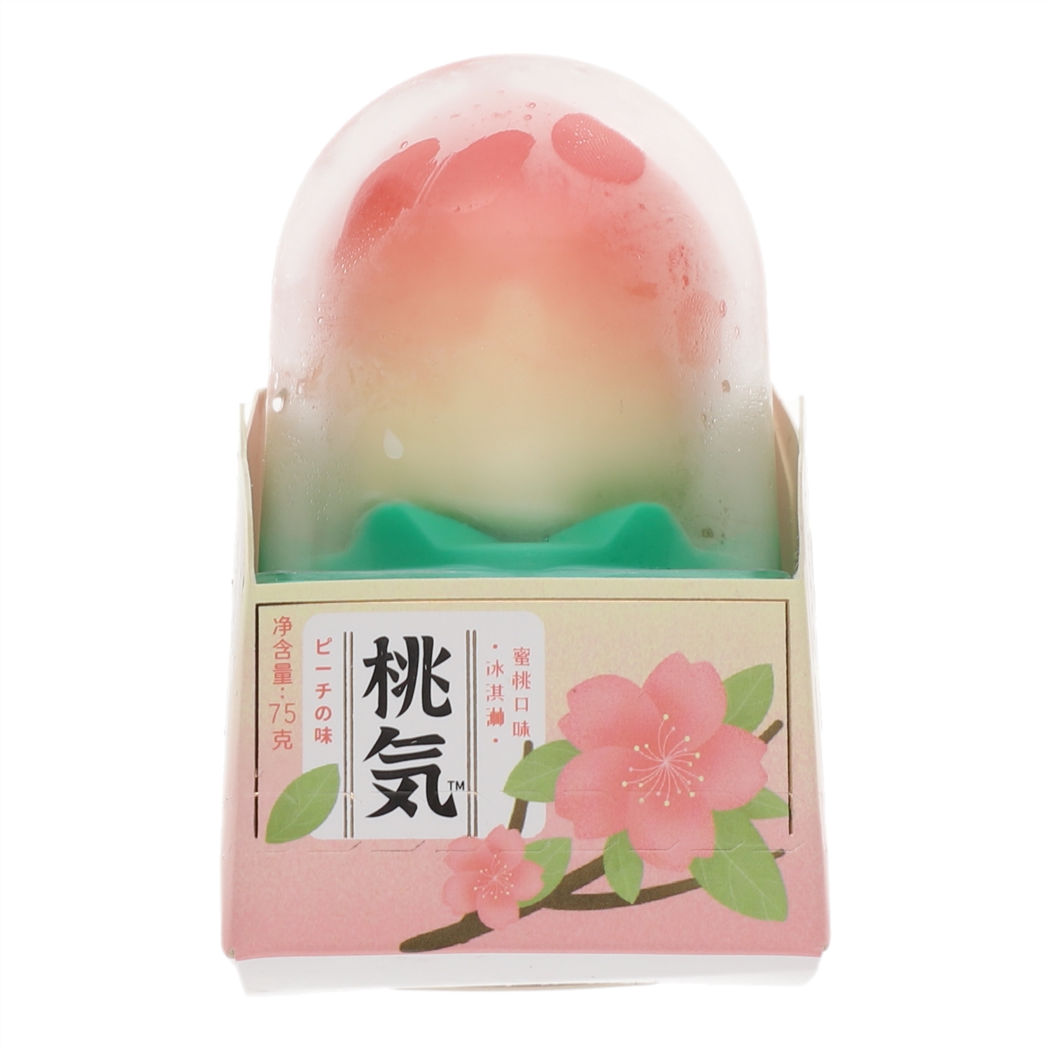 红祺桃気冰淇淋蜜桃口味 75g雪糕同城送