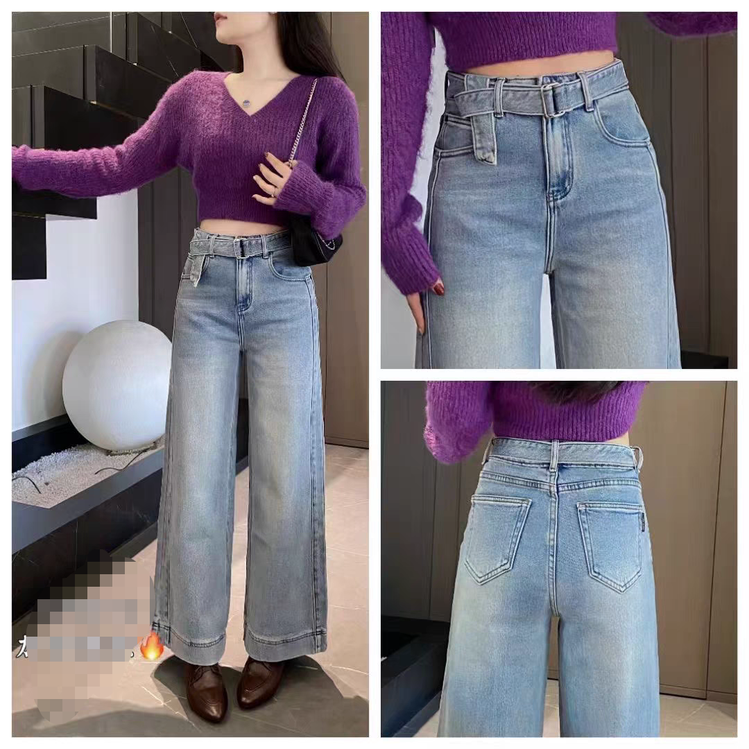 冬季时尚女裤植绒13810