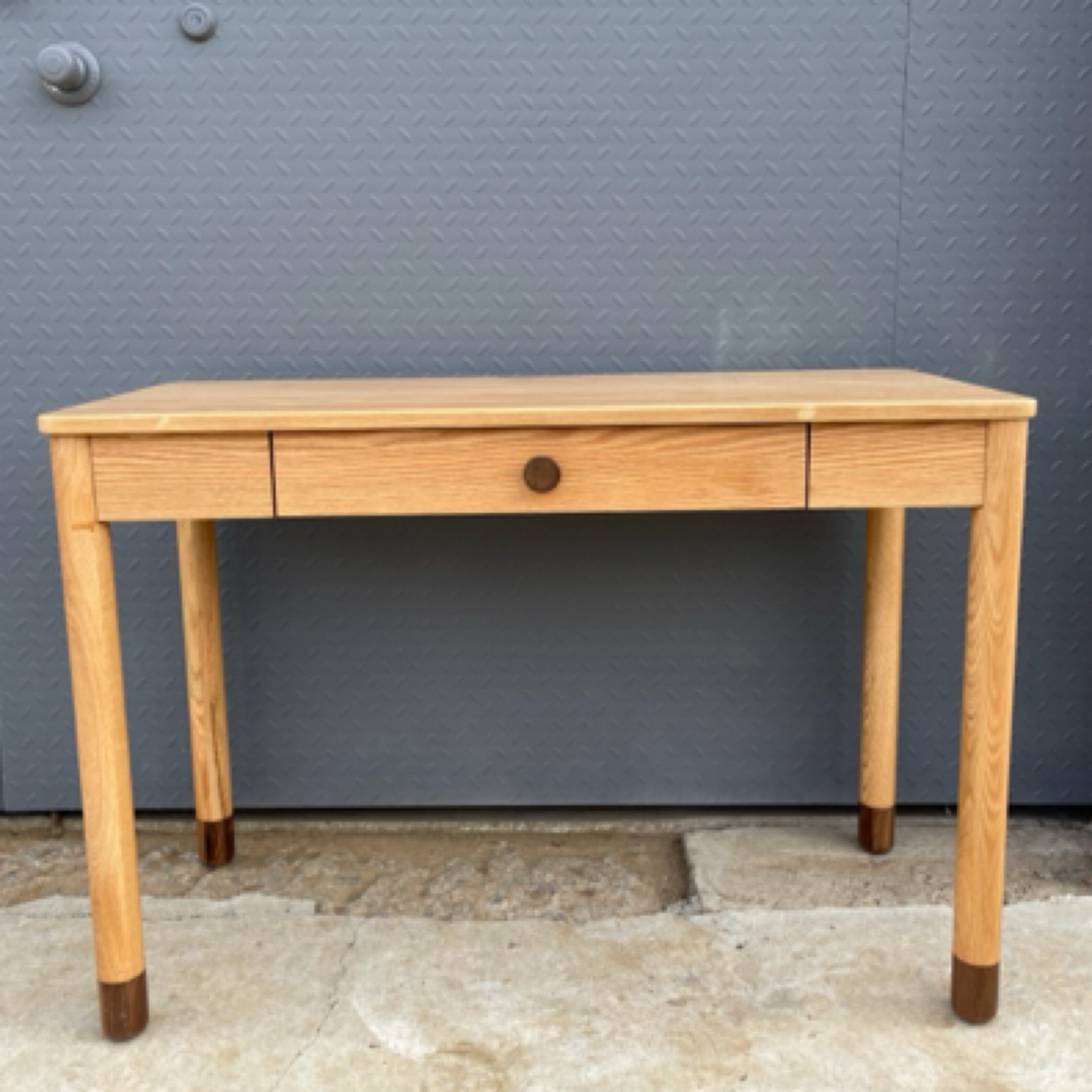 全实木书桌橡木儿童学习桌办公桌写字桌现代简约日式抽屉式