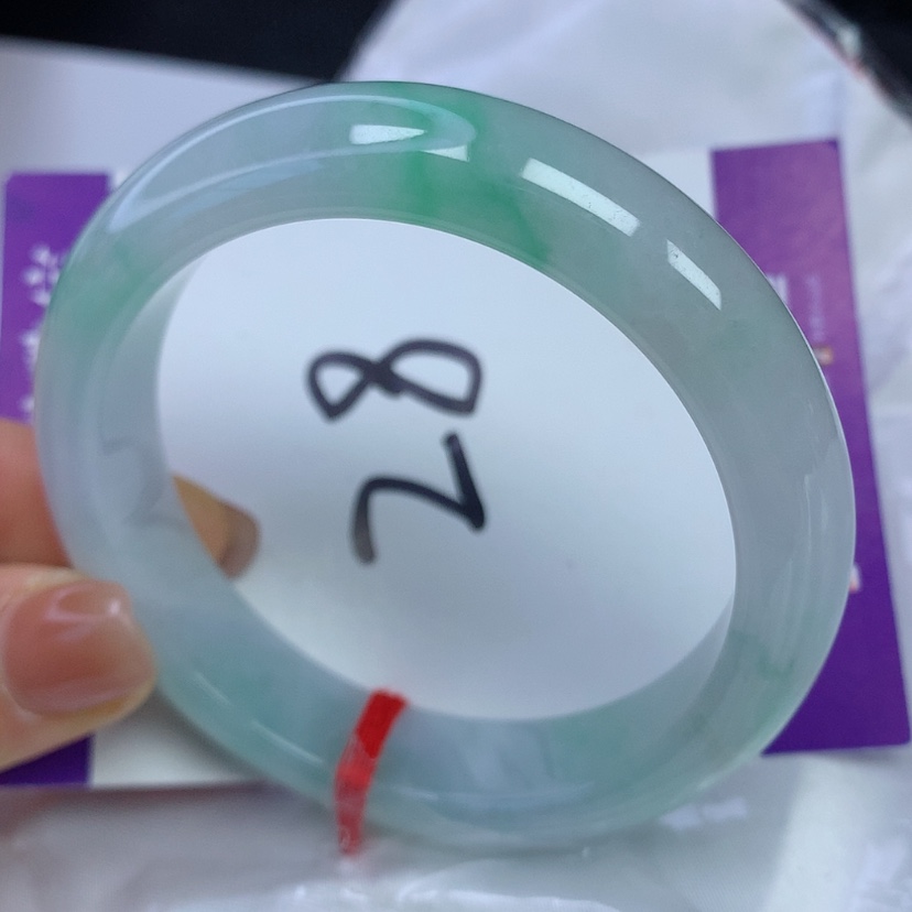 【闪购商品】翡翠手镯未镶嵌奈*53+
