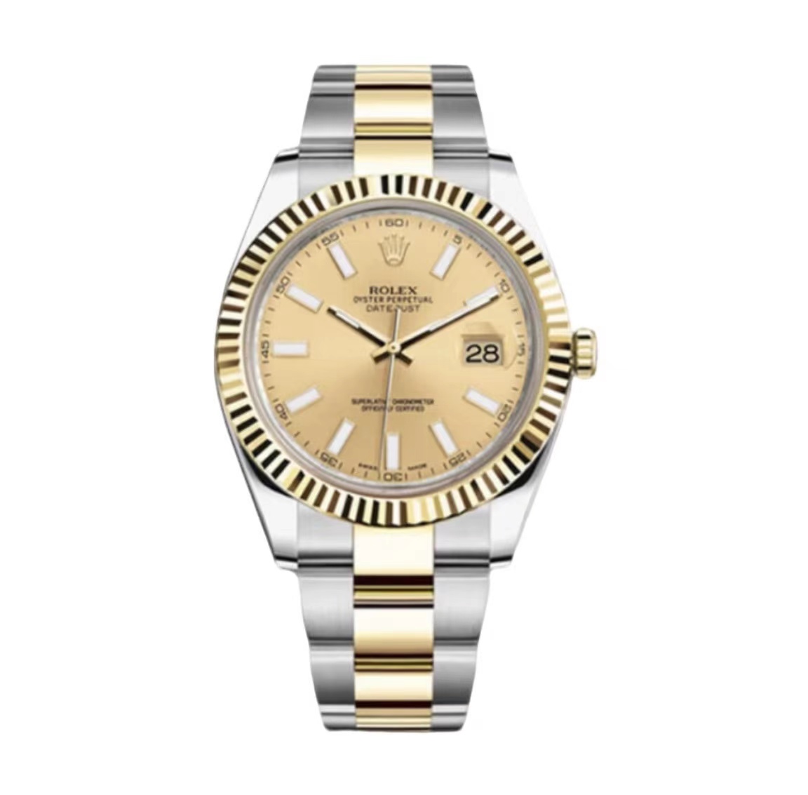 99新 Rolex/劳力士 劳力士日志/单表/表径41/间金