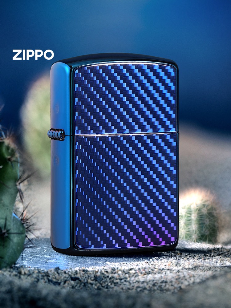 zippo打火机美国 LZE-0435-C01动感碳纤 中版原版TCJ1