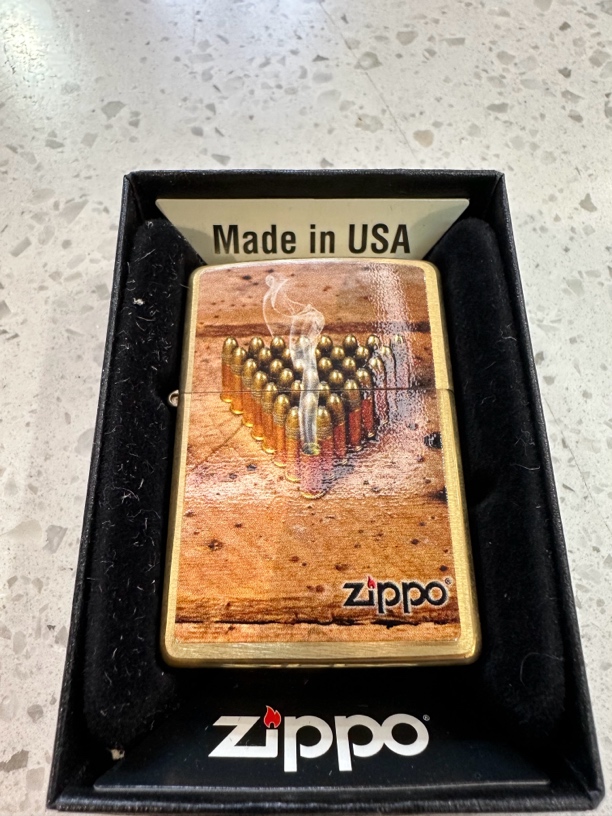 zippo打火机美国 28674 消失的子弹 美版原版MBJ1