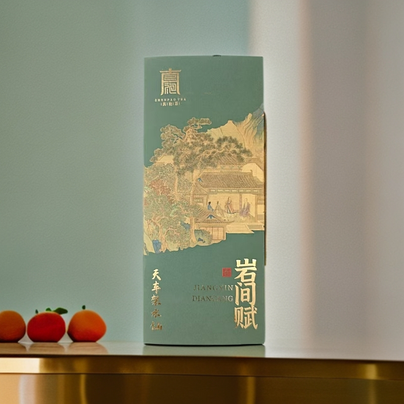 岩间赋-天车架水仙16.6g*盒武夷山岩茶叶工艺传承大红袍茶