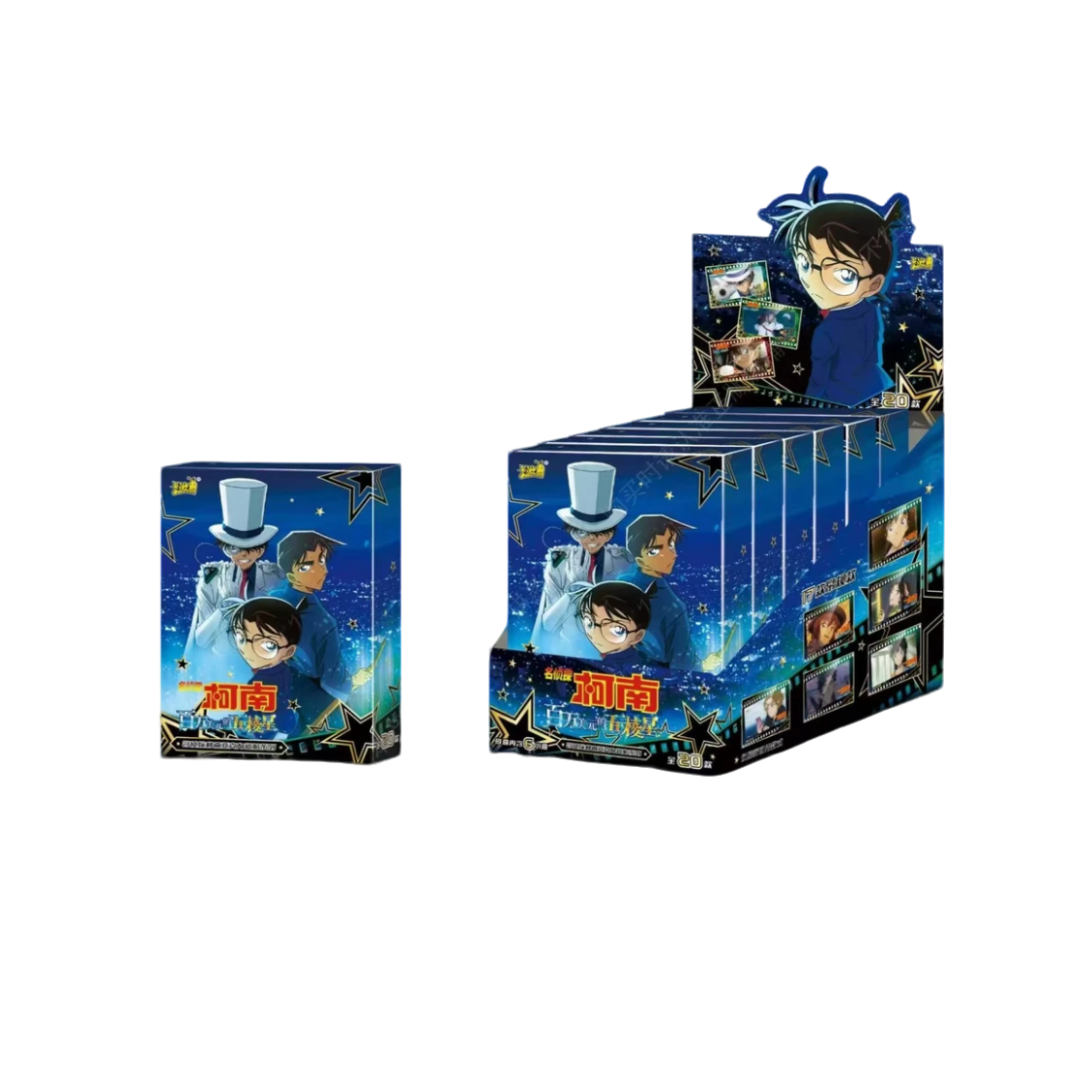 卡游-名侦探柯南-百万美金的五菱星亚克力磁吸系列