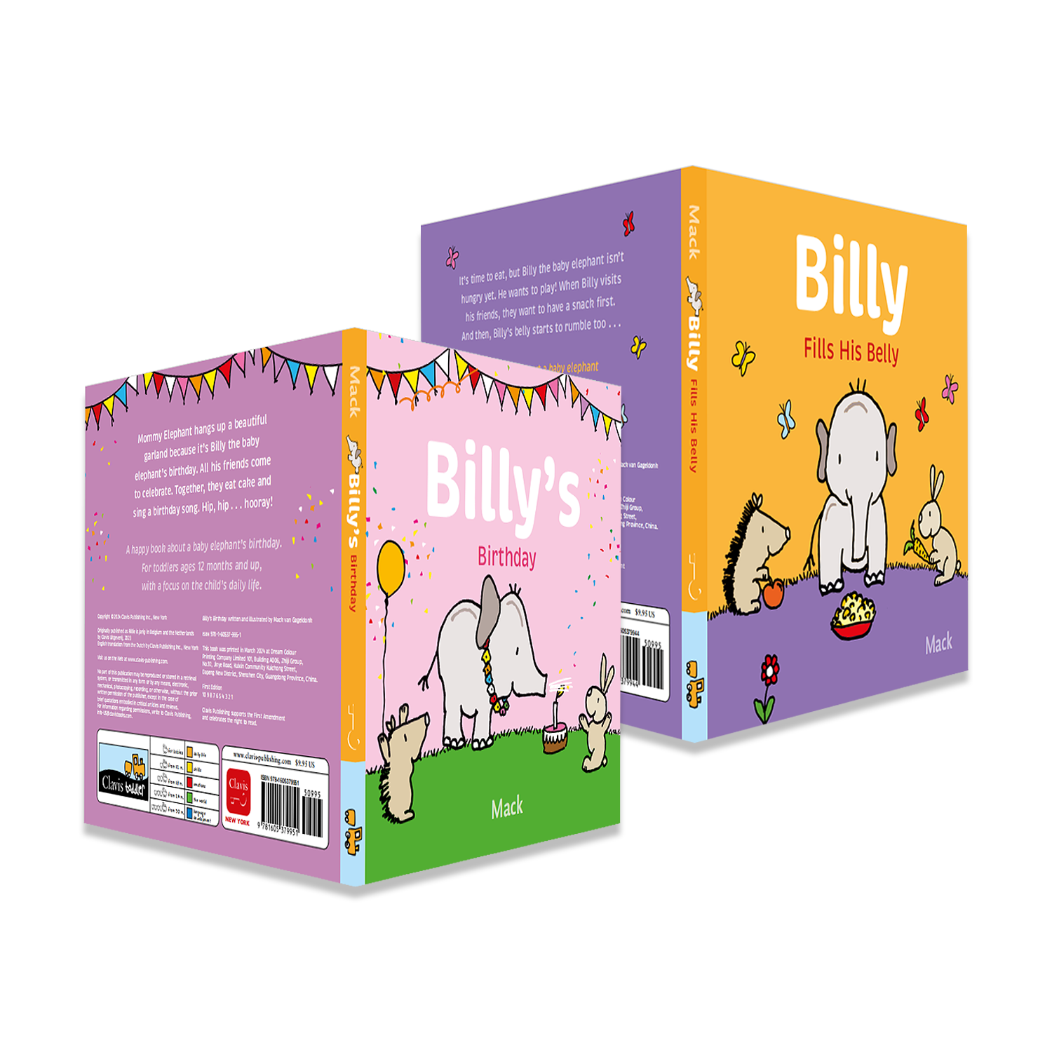 【Clavis】Billy系列低幼原版英文儿童英语绘本