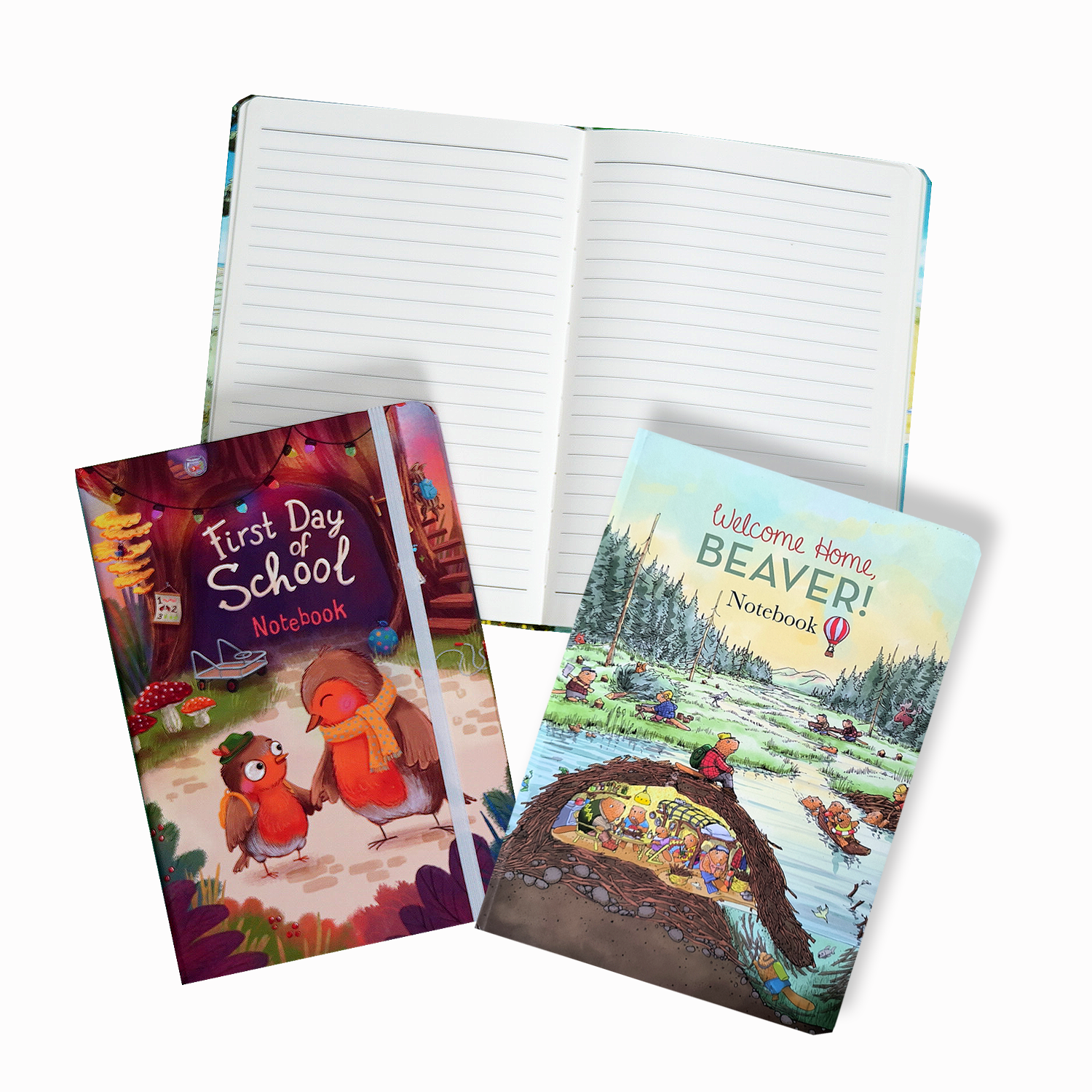 【Clavis】River 或 Beaver 系列绘本同款精美周边（笔记本）