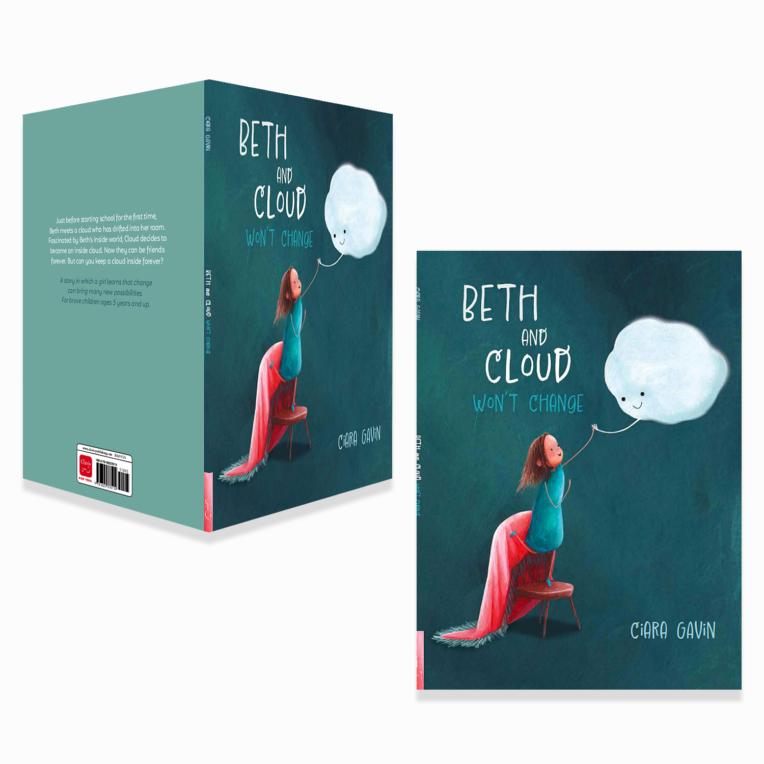 【Clavis】Beth and Cloud Won't Change原版英文儿童绘本