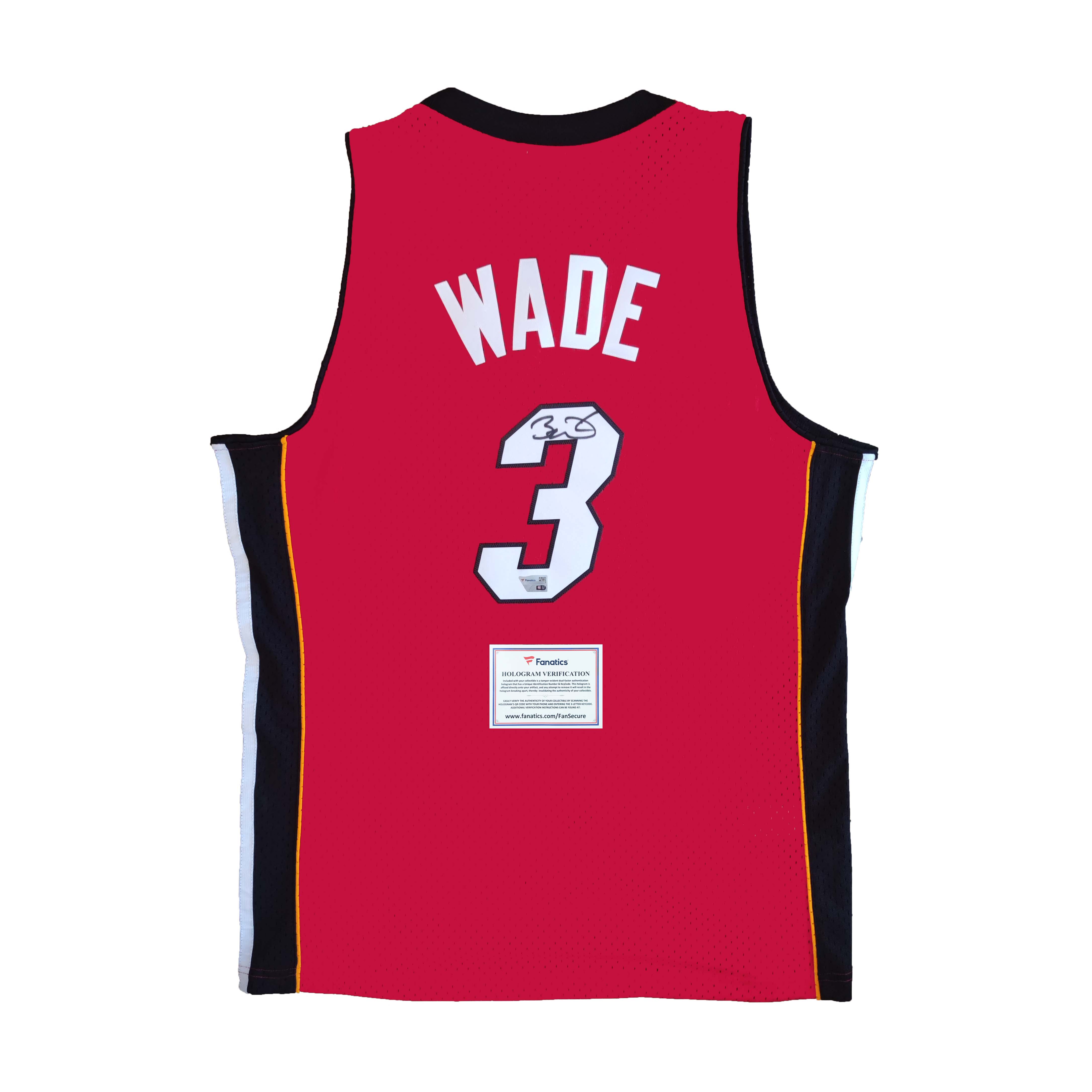 韦德亲签热火队拍卖【铭人堂亲签球衣直播专属链接】