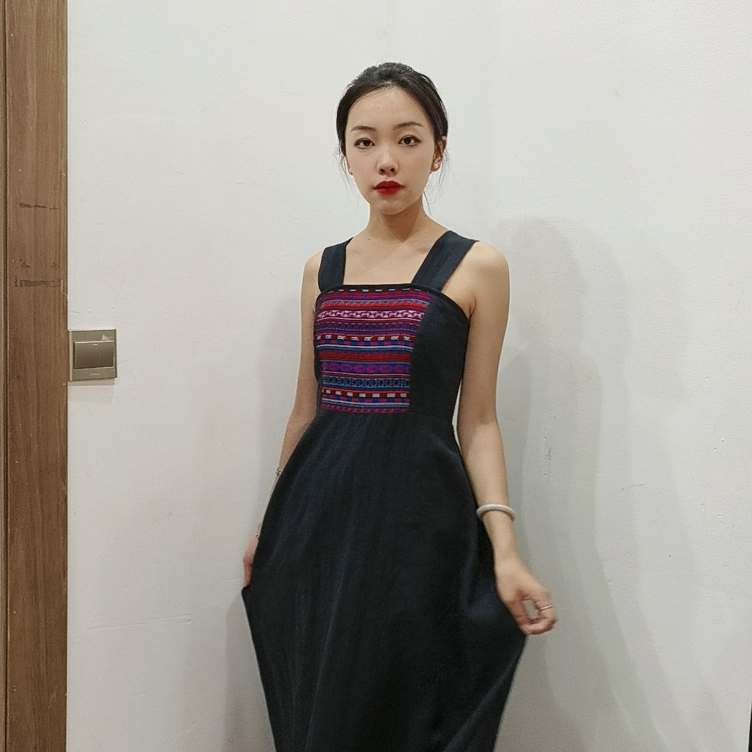 民族服装 哈尼装 女装连衣裙显瘦时尚小众百搭气质设计感